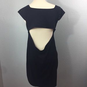 ASOS Open Back Little Black Dress